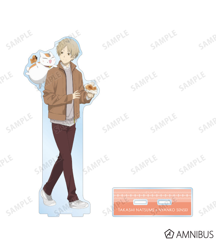 Natsume's Book of Friends Winter Outfit Takashi Natsume big acrylic stand, view 2