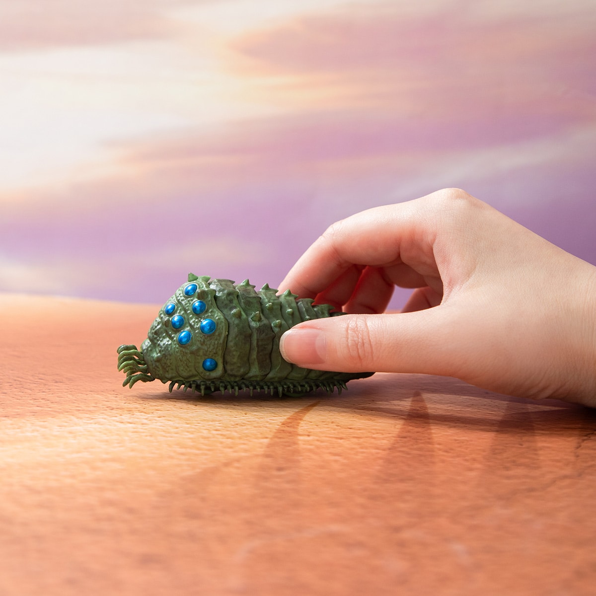 Nausicaä of the Valley of the Wind Ohmu Pull-Back Toys (2 Types) - Calm Blue - official view 5