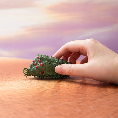 Nausicaä of the Valley of the Wind Ohmu Pull-Back Toys (2 Types) - Angry Red - official view 15