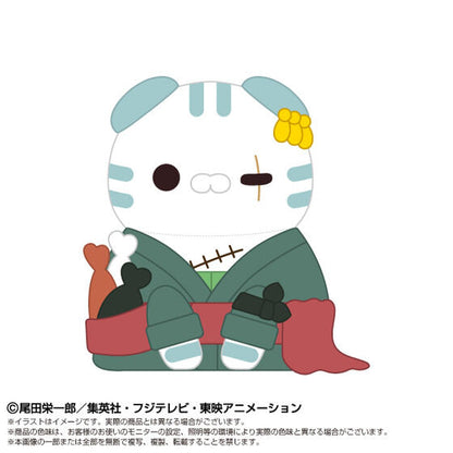 One Piece Chibi Plushie x Mega Cat Project - Nyan Peace Nyan! Roronoa Zoro [Pre-Order Nov 2026]