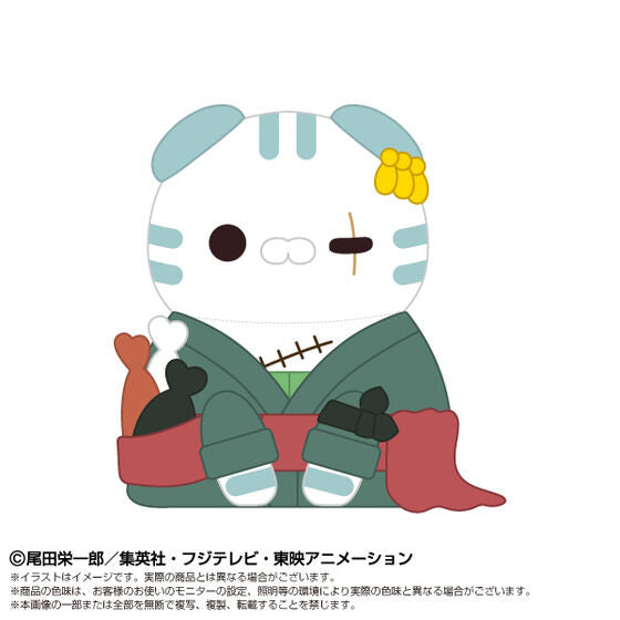 One Piece Chibi Plushie x Mega Cat Project - Nyan Peace Nyan! Roronoa Zoro [Pre-Order Nov 2026]