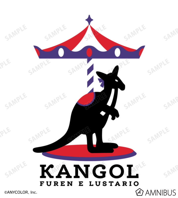Furen E Lustario Nijisanji x KANGOL Long Sleeve T-Shirt, official product view 2