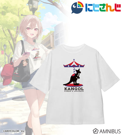 Furen E Lustario Nijisanji x KANGOL Oversized T-Shirt, official product view 1