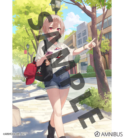 Furen E Lustario Nijisanji x KANGOL Oversized T-Shirt, official product view 5