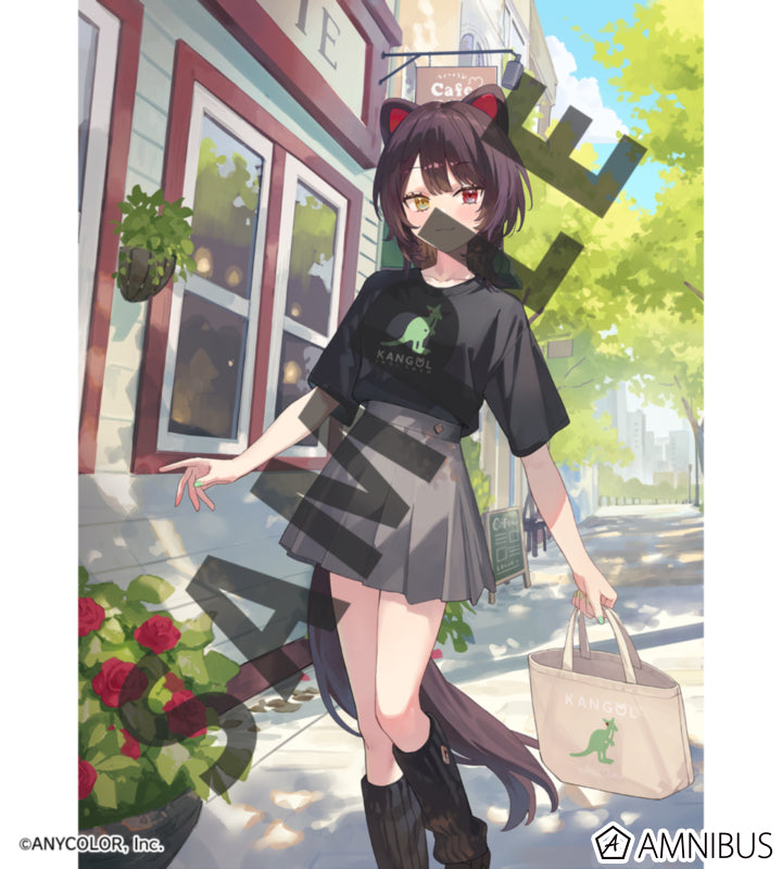 Inui Toko Nijisanji x KANGOL Oversized T-Shirt, official product view 5