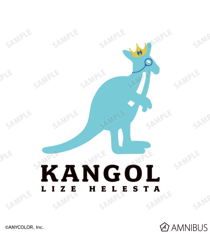 Lize Helesta Nijisanji x KANGOL Long Sleeve T-Shirt, official product view 2