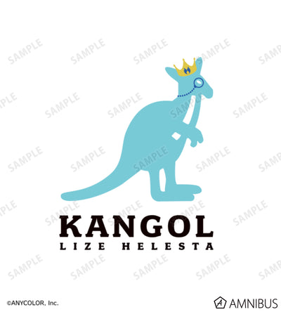 Lize Helesta Nijisanji x KANGOL Oversized T-Shirt, official product view 2