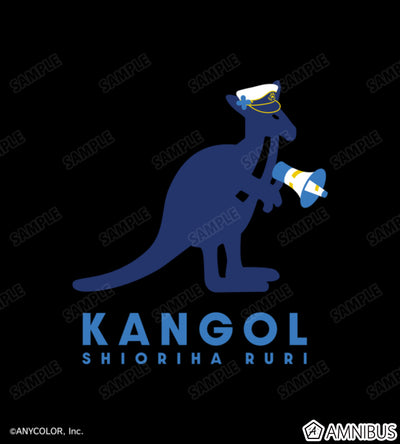 Shioriha Ruri Nijisanji x KANGOL Long Sleeve T-Shirt, official product view 2