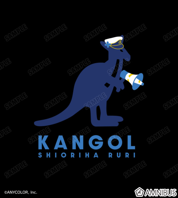 Shioriha Ruri Nijisanji x KANGOL Oversized T-Shirt, official product view 2