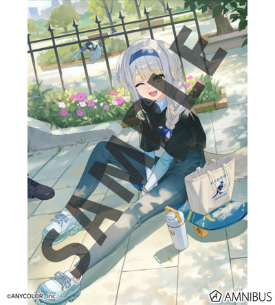Shioriha Ruri Nijisanji x KANGOL Oversized T-Shirt, official product view 5