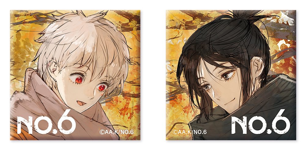 NO.6 Square Badge Set - Shion Birthday 2026 Ver. - Shion Birthday 2026