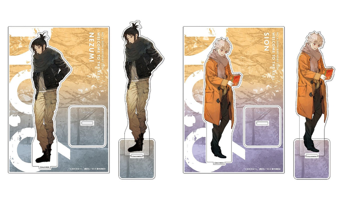 NO.6 Big Acrylic Stands - Shion Birthday 2026 Ver. (2 Types) - Complete Set