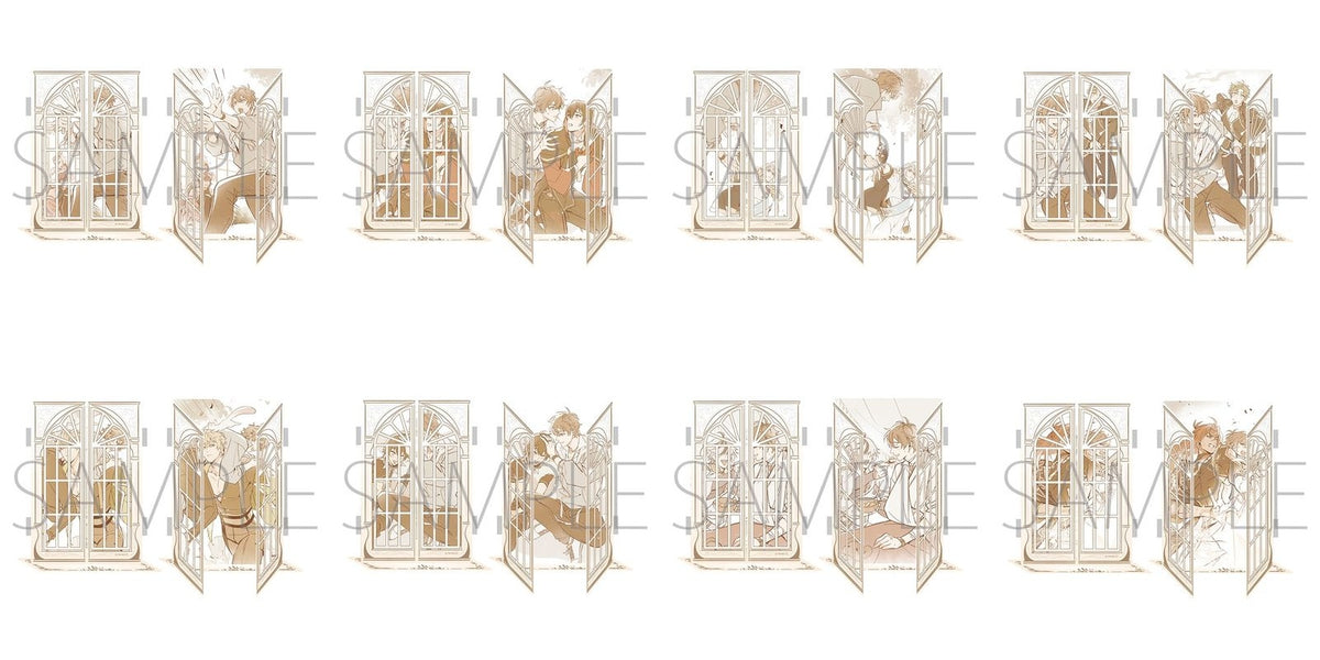 NU: Carnival Window Acrylic Stand (8 Types) - Complete Set (8 Types) official Movic product image