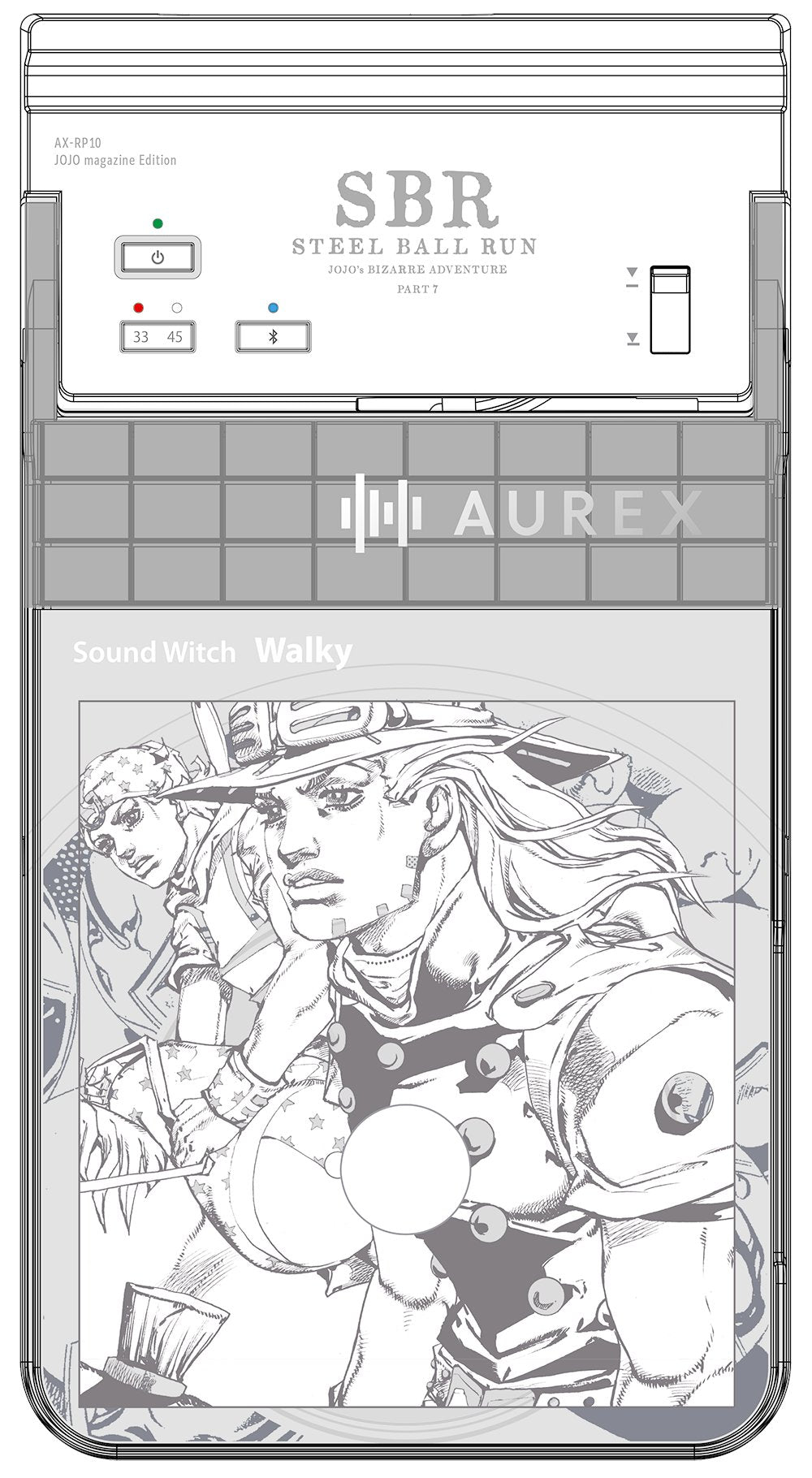 JoJo's Bizarre Adventure - AUREX AX-RP10 JOJO magazine Edition