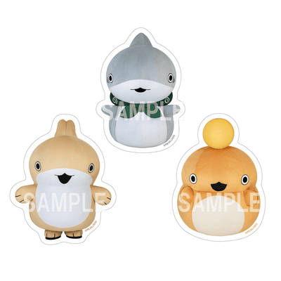 Odekake Kozame - Sticker Set - Mascot Photo - official image 2