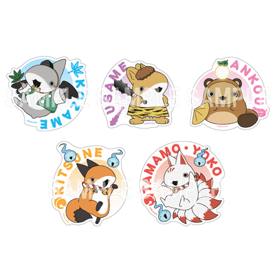 Odekake Kozame - Sticker Set Yokai Pretend - official image 1