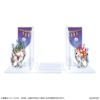 Okami 20th Anniversary Acrylic Bookstand Set — Bookstand Set — official product view