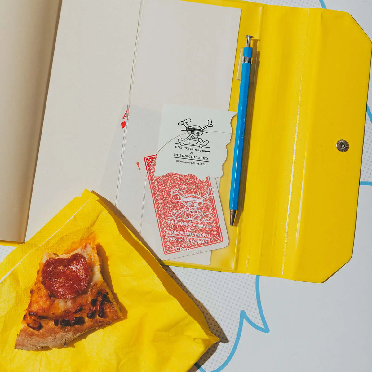 One Piece A5 - Banquet Yellow Planner Cover - official lifestyle view 9