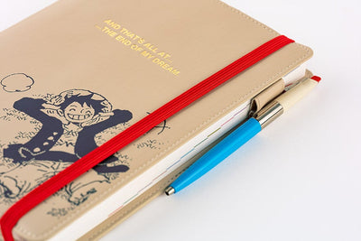 One Piece A5 - Luffy's Dream Sand Beige Planner Cover - official product view 10