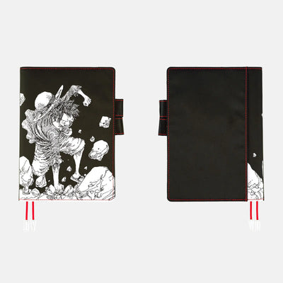 One Piece A5 - Straw Hat Luffy Black Planner Cover - official product view 1