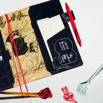 One Piece A5 - Straw Hat Luffy Black Planner Cover - official lifestyle view 7
