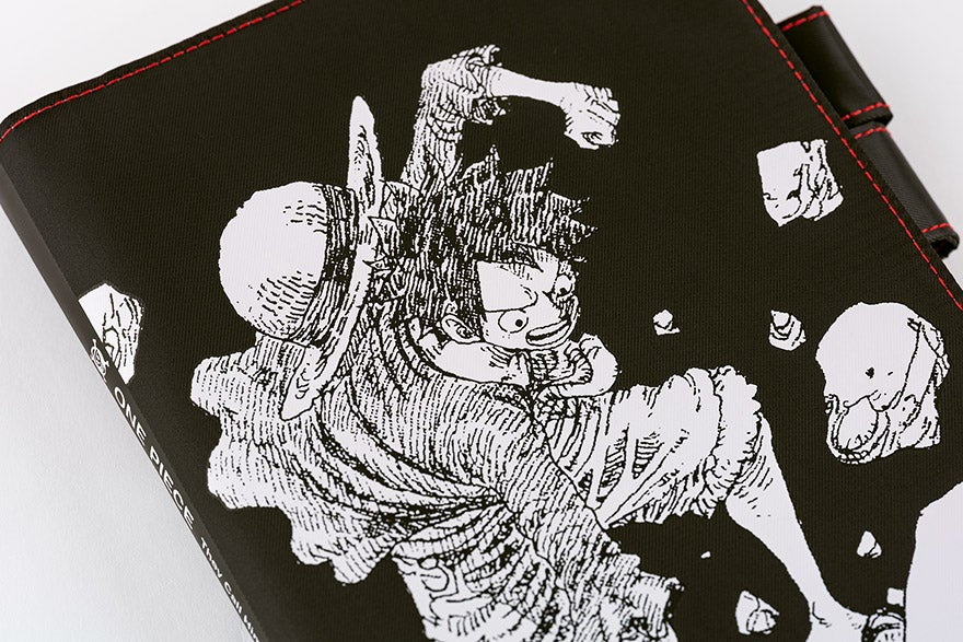 One Piece A5 - Straw Hat Luffy Black Planner Cover - official product view 9