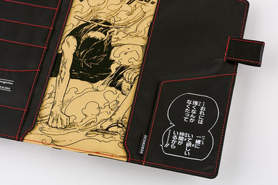One Piece A5 - Straw Hat Luffy Black Planner Cover - official product view 10