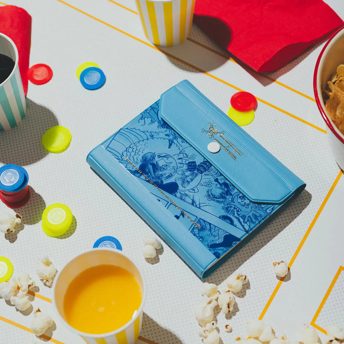 One Piece A6 - Banquet Blue Planner Cover - official lifestyle view 5