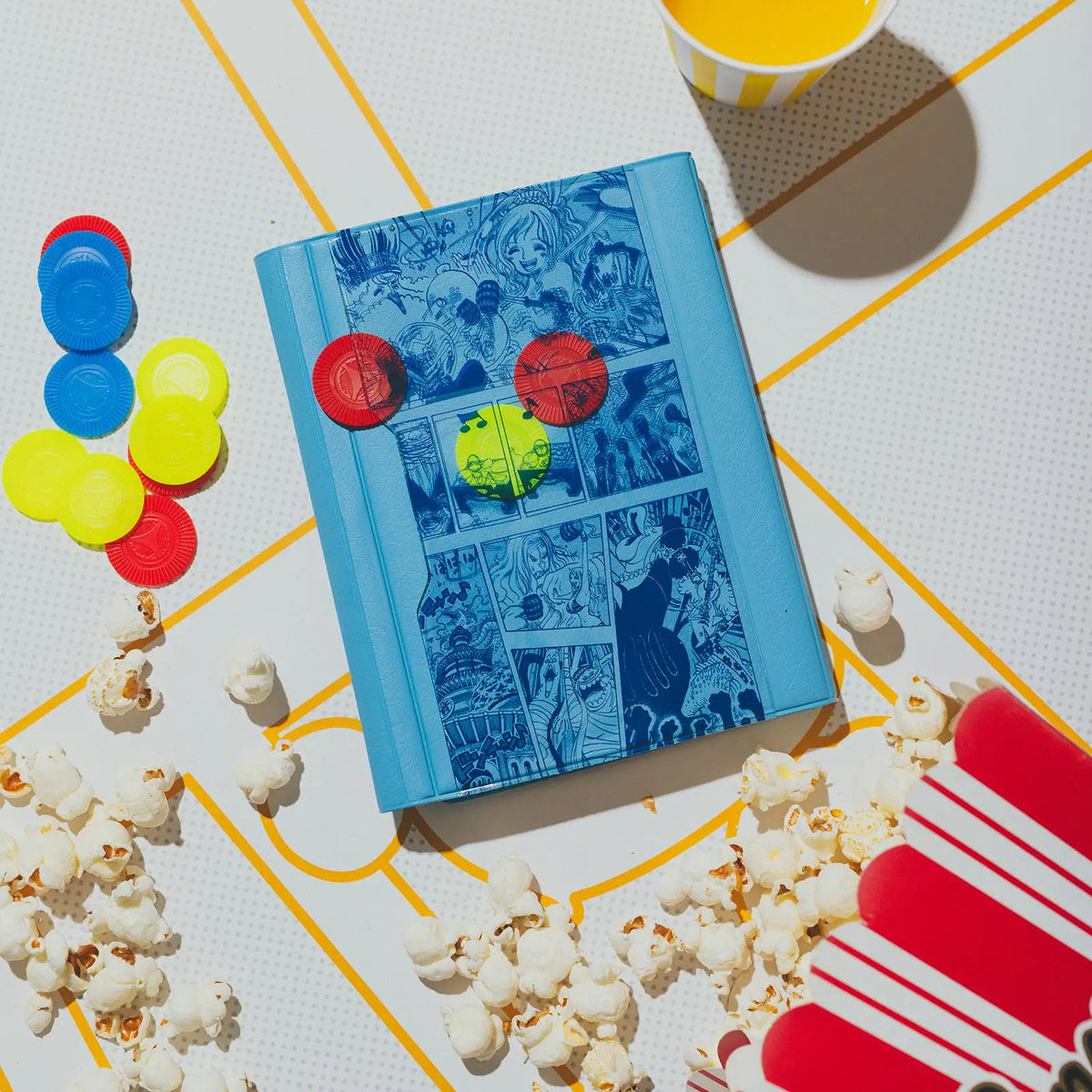 One Piece A6 - Banquet Blue Planner Cover - official lifestyle view 8