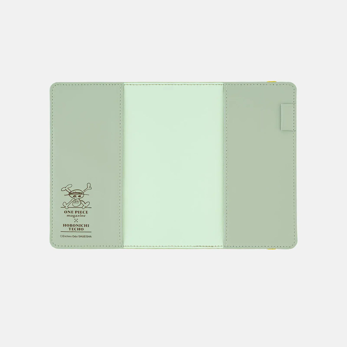 One Piece A6 - Luffy's Dream Mint Green Planner Cover - official product view 3