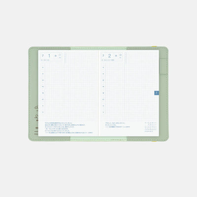 One Piece A6 - Luffy's Dream Mint Green Planner Cover - official product view 4