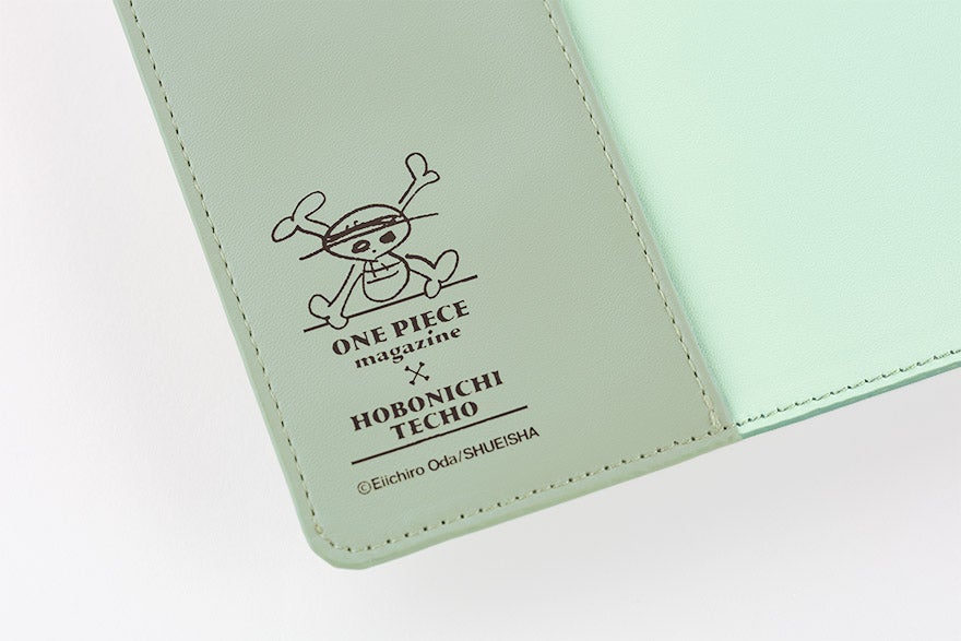 One Piece A6 - Luffy's Dream Mint Green Planner Cover - official product view 12