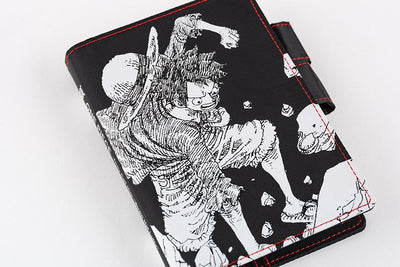 One Piece A6 - Straw Hat Luffy Black Planner Cover - official product view 9