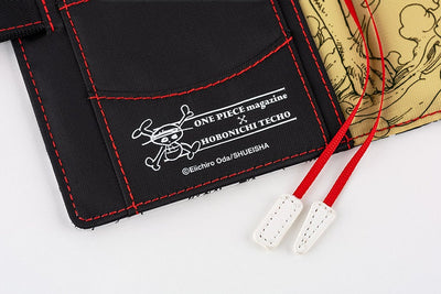 One Piece A6 - Straw Hat Luffy Black Planner Cover - official product view 11