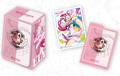 ONE PIECE CARD GAME OFFICIAL SLEEVE & CARD CASE - UTA JumpIchiban ONE PIECE CARD GAME OFFICIAL SLEEVE & CARD CASE - UTA JumpIchiban