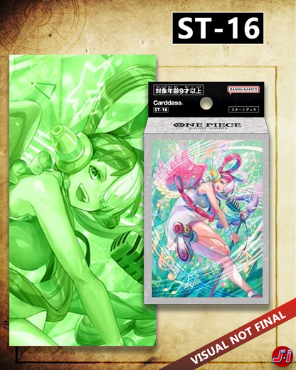 ONE PIECE CARD GAME STARTER DECK - GREEN UTA ST-16