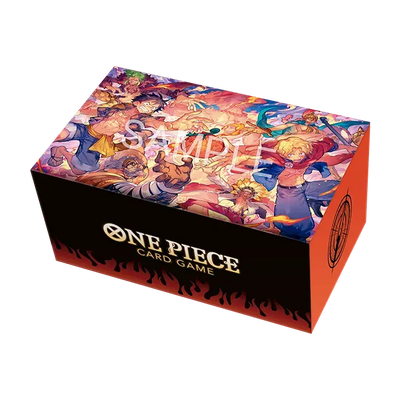 One Piece Card Game Official Storage Box - Flame-Flame Fruit Battle Edition - Additional Product View