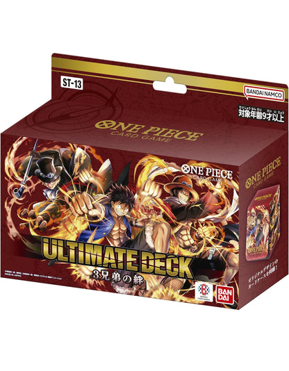 bandai trading card games one piece three brothers ultra deck ONE PIECE CARD GAME ULTIMATE STARTER DECK