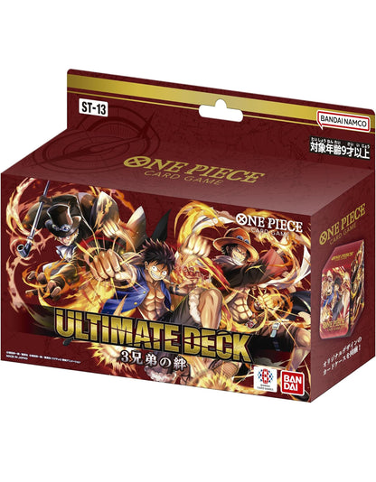 ONE PIECE CARD GAME ULTIMATE STARTER DECK - THE THREE BROTHERS' BOND ST-13