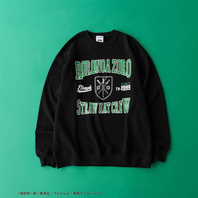 One Piece Zoro Collegiate Crewneck Sweatshirt
