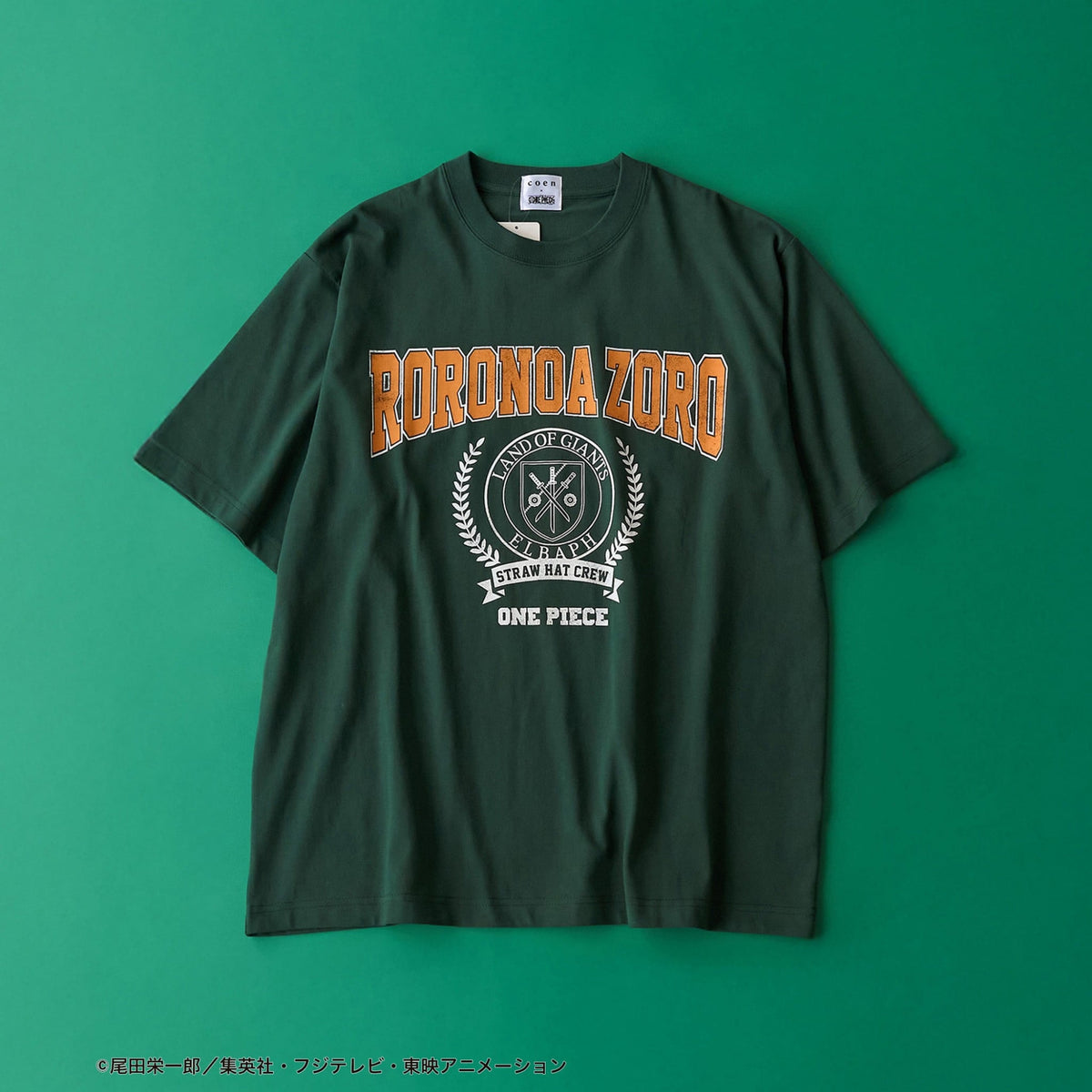 One Piece Zoro Elbaph Print T-Shirt