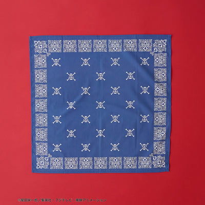 One Piece Navy Printed Bandana