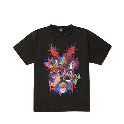 One Piece Egghead Edition x Daimaru Matsuzakaya Ver.2.0 - Five Elders T-Shirt ver.2.0 Black , official product view 1