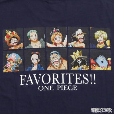 One Piece Favorites!! 14th anniversary Straw Hat Crew T-shirt, official product visual 3