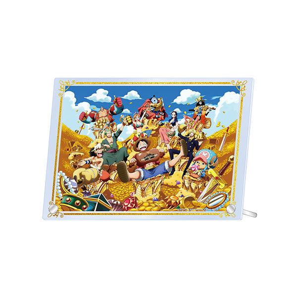 One Piece Favorites!! 14th anniversary Foil Acrylic Art Panel, official product visual 2