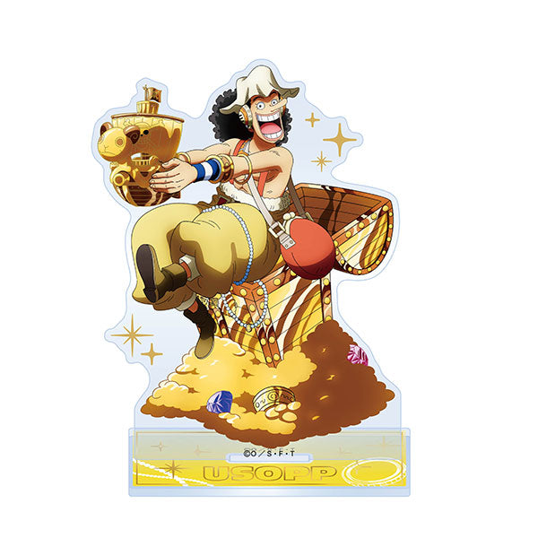 One Piece Favorites!! 14th anniversary Foil Acrylic Stands, official product visual 8