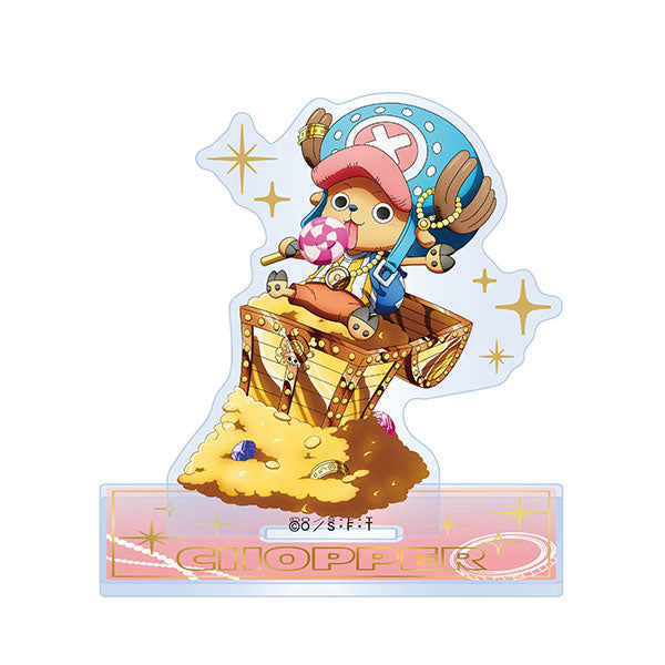 One Piece Favorites!! 14th anniversary Foil Acrylic Stands, official product visual 12