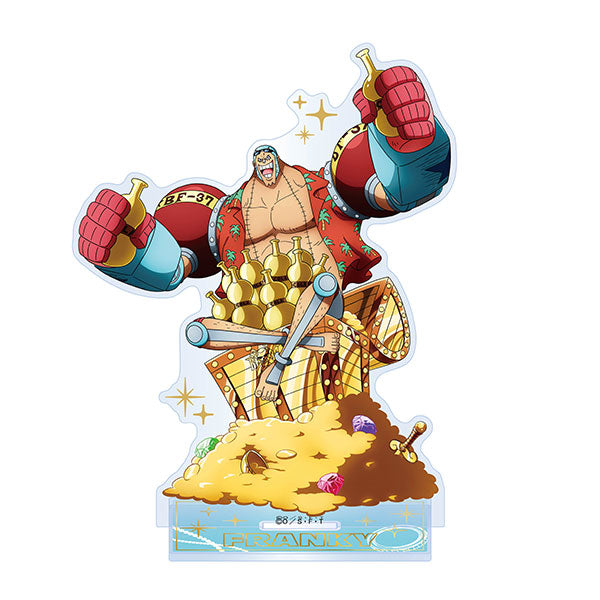 One Piece Favorites!! 14th anniversary Foil Acrylic Stands, official product visual 16