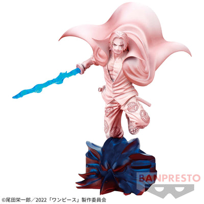 One Piece Figure Film Red - Monkey D. Luffy Gear 5 + Shanks Senkozekkei Exclusive Set