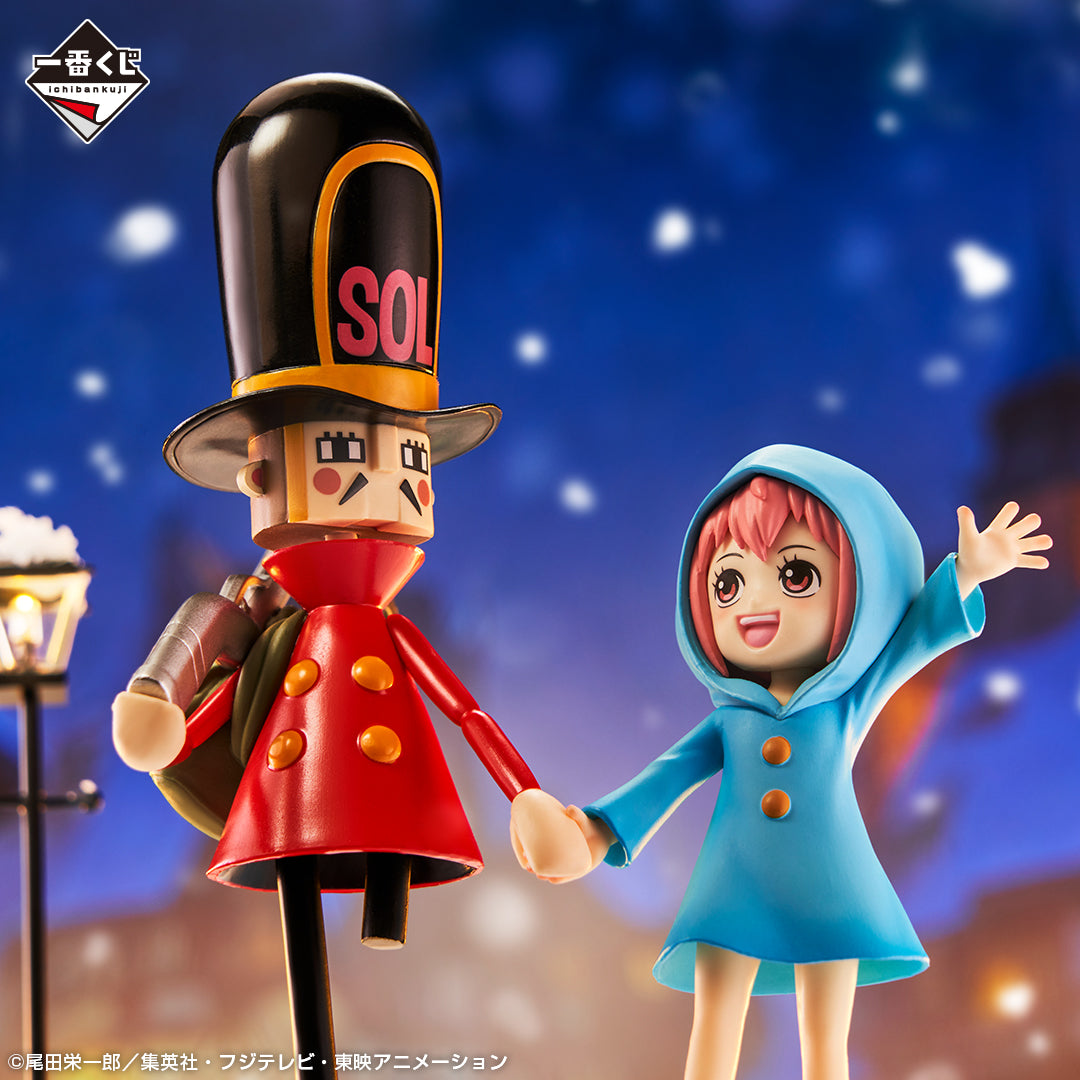 ONE PIECE FIGURE ICHIBAN KUJI EMOTIONAL STORIES 2 PRIZE D REVIBLE MOMENT - REBECCA & SOLDIER